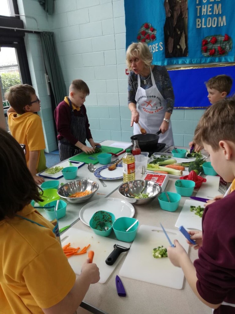 CJS Primary Cookery Day Christchurch Food Festival Education Trust